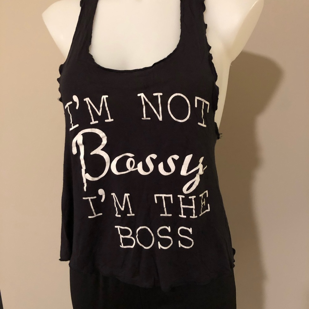 I’m Not Bossy Tank top